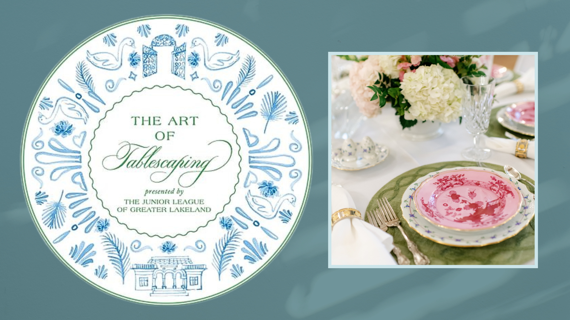 Junior league of greater lakeland tablescaping event